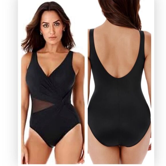 Miraclesuit 6523038 Illusionist Circe One Piece size 8 NWT $180 - Picture 1 of 9
